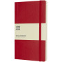 Moleskine Classic L softcover notitieboek - gelinieerd - Scarlet rood