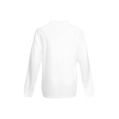 Premium Long Sleeve Polo - White - 3XL