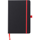 PU notitieboek Charlene rood