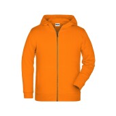 Children's Zip Hoody - orange - XXL