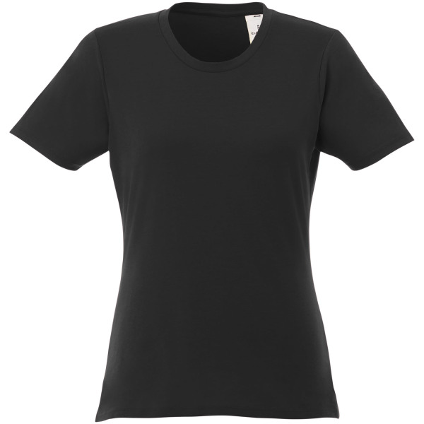 Heros short sleeve women's t-shirt - Solid black - S