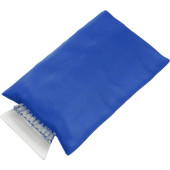 ABS ijskrabber met polyester want kobaltblauw