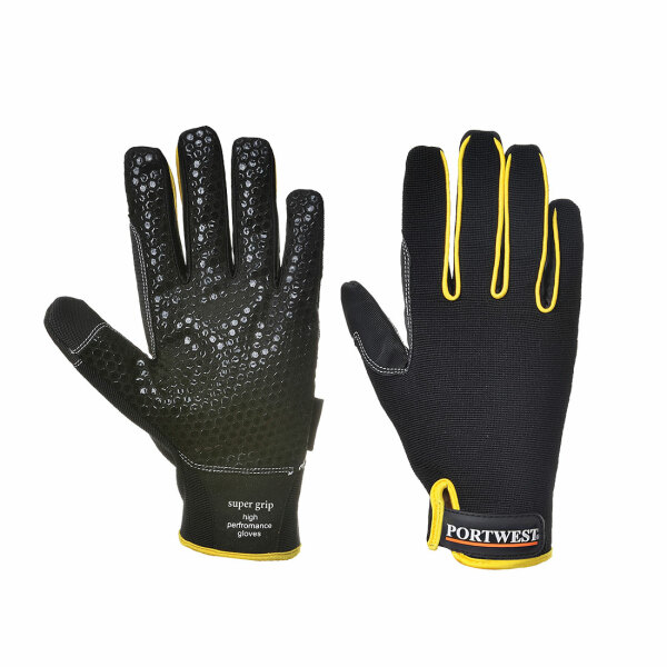Supergrip - High Performance Glove Black