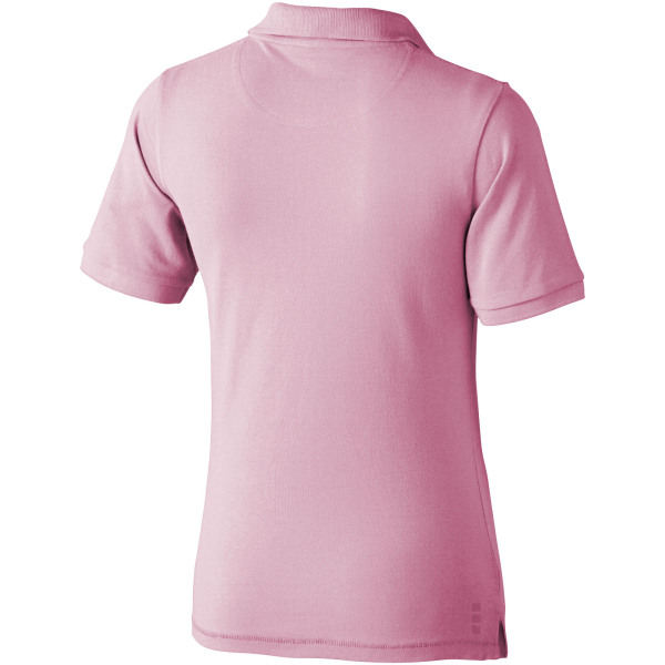 Calgary short sleeve women's polo - Light pink - XS