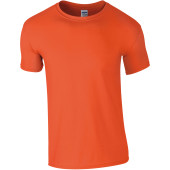 Softstyle Crew Neck Men's T-shirt Orange 3XL