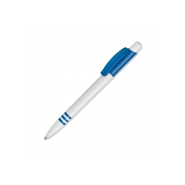 Ball pen Tropic hardcolour - White / Blue