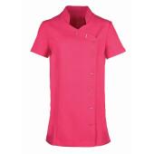 Ladies Orchid Short Sleeve Tunic, Hot Pink, 8, Premier