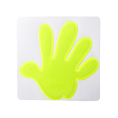 Astana - reflector sticker hand