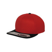 110 Fitted Snapback One Size Red/Black