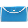Non-woven (80 g/m²) opvouwbare tas Francesca lichtblauw