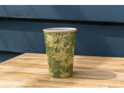 Koffie/thee beker gemaakt van rijstafval Koffie/thee beker gemaakt van rijstafval