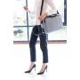 Arata 15” laptop tas PVC-vrij, grijs, zwart