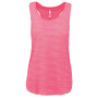Dames sporttop Fluorescent  Pink XL