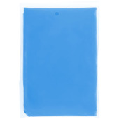 Ziva regnponcho för engångsbruk med förvaringspåse - Kungsblå