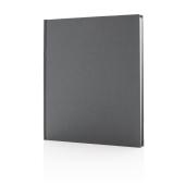Deluxe notitieboek 210x240 mm, grijs