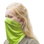 Multifunctionele polyester sjaal en masker Noémie zwart