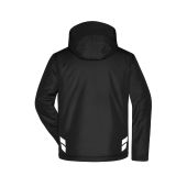 Padded Hardshell Workwear Jacket - black/carbon - 5XL