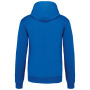 Hooded sweater met gecontrasteerde capuchon Light Royal Blue / White XS