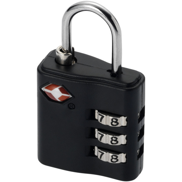 Kingsford TSA luggage lock - Solid black