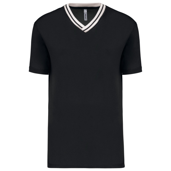 University t-shirt Black / White XS