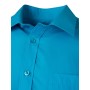 Men's Shirt Longsleeve Poplin - turquoise - 4XL
