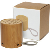 Lako Bluetooth®-højttaler af bambus - Naturfarvet