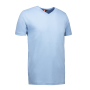 T-TIME® T-shirt | V-neck - Light blue, XL