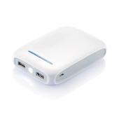 10.000 mAh powerbank, white 10.000 mAh powerbank, white