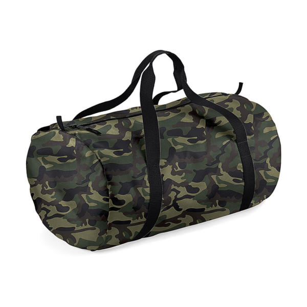 Packaway Barrel Bag - Jungle Camo/Black