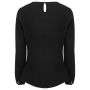 Blouse met lange mouwen Black XS