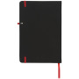 Noir medium notitieboek - Zwart/Rood