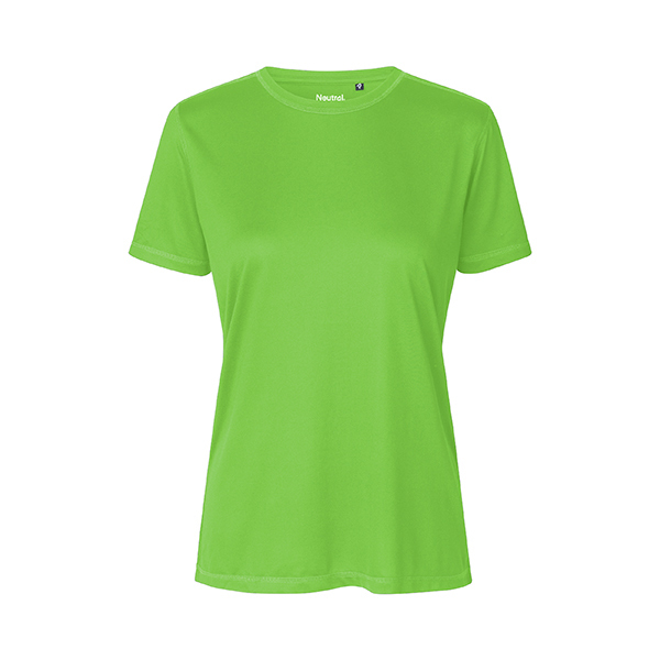 Neutral recycled ladies sportshirt-Lime-XXL