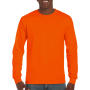 Ultra Cotton Adult T-Shirt LS - S Orange - 3XL