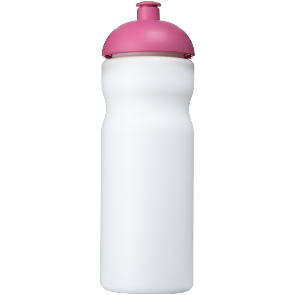 Baseline® Plus 650 ml dome lid sport bottle - White/Pink