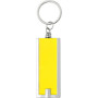 ABS sleutelhanger met LED geel