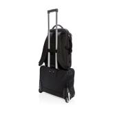 Swiss Peak XXL business & travel backpack met RFID en USB, zwart