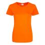 AWDis Ladies Cool Smooth T-Shirt, Orange Crush, L, Just Cool