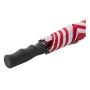 Falcone - Golfparaplu - Automaat - Windproof -  120 cm - Rood / Wit