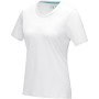 Azurite dames T-shirt met korte mouwen GOTS biologisch textiel - Wit - XS