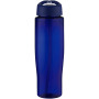 H2O Active® Eco Tempo 700 ml spout lid sport bottle - Blue/Blue