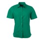 Ladies' Shirt Shortsleeve Poplin - irish-green - L