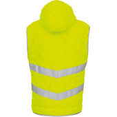 Kensington - Hi-Vis hoodied gilet Hi Vis Yellow XXL