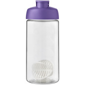 H2O Active® Bop 500 ml shaker drikkeflaske - Lilla/Transparent