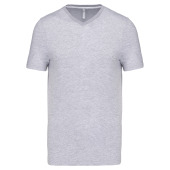 T-shirt V-hals korte mouwen Oxford Grey 3XL