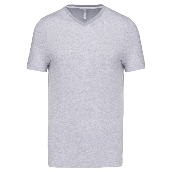 T-shirt V-hals korte mouwen Oxford Grey M