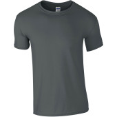 Softstyle Crew Neck Men's T-shirt Charcoal 4XL
