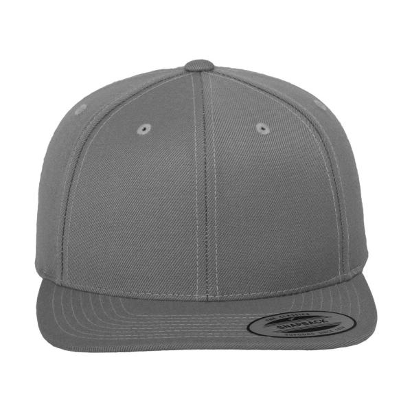 Classic Snapback Cap - Silver - One Size