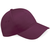 Ultimate 5 Panel Cap - Burgundy - One Size