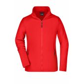Ladies' Basic Fleece Jacket - red - XXL