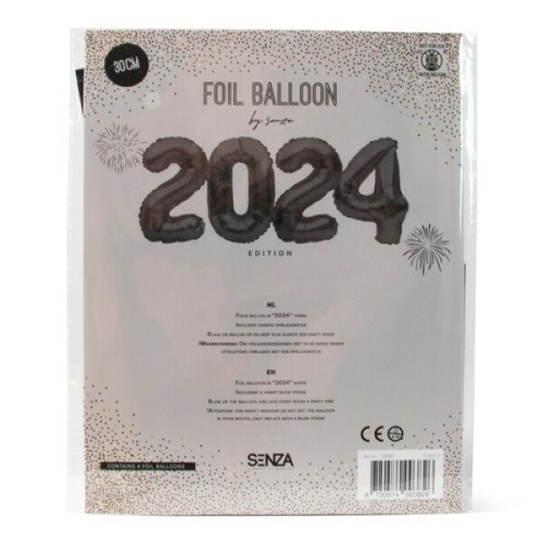 SENZA Folie Ballon 2024 Goud